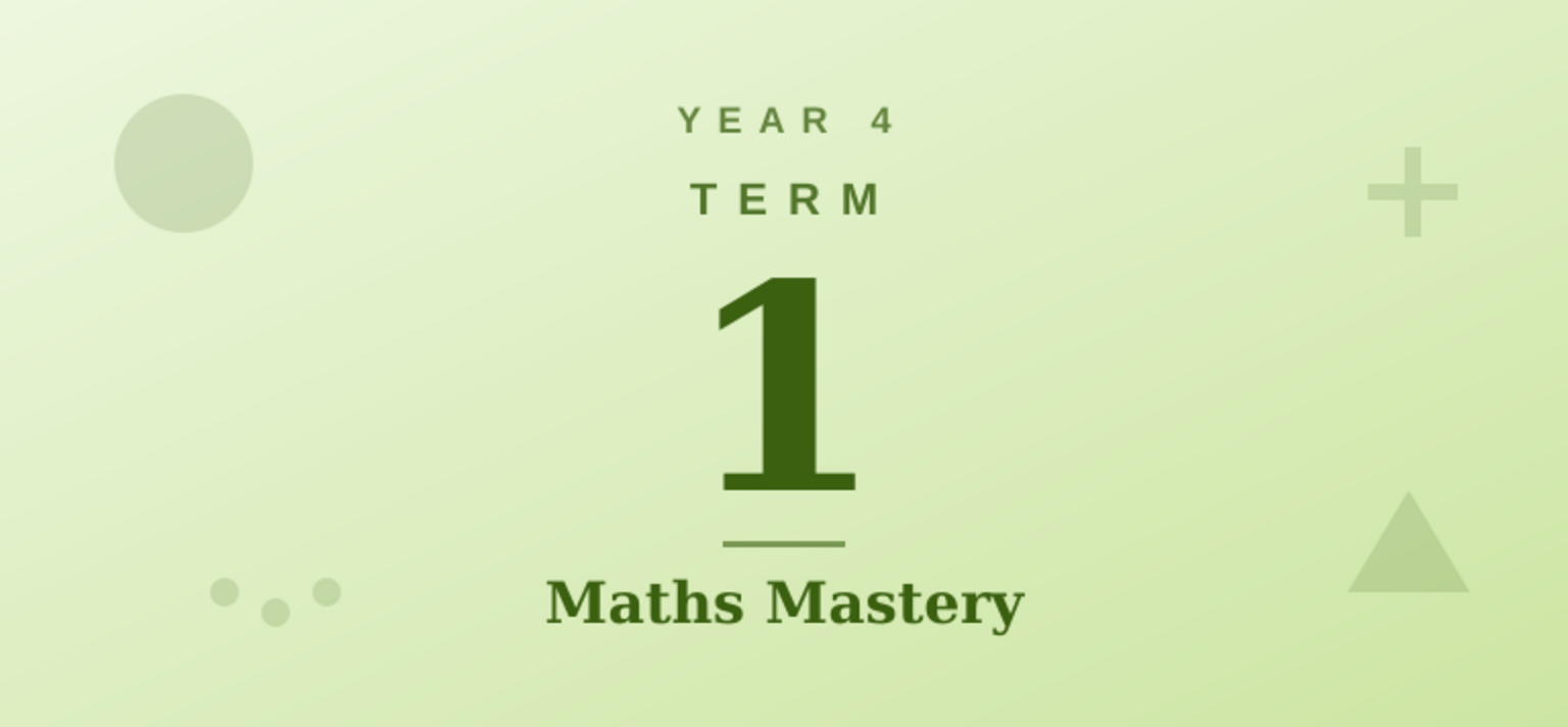 Year 4 Term 1