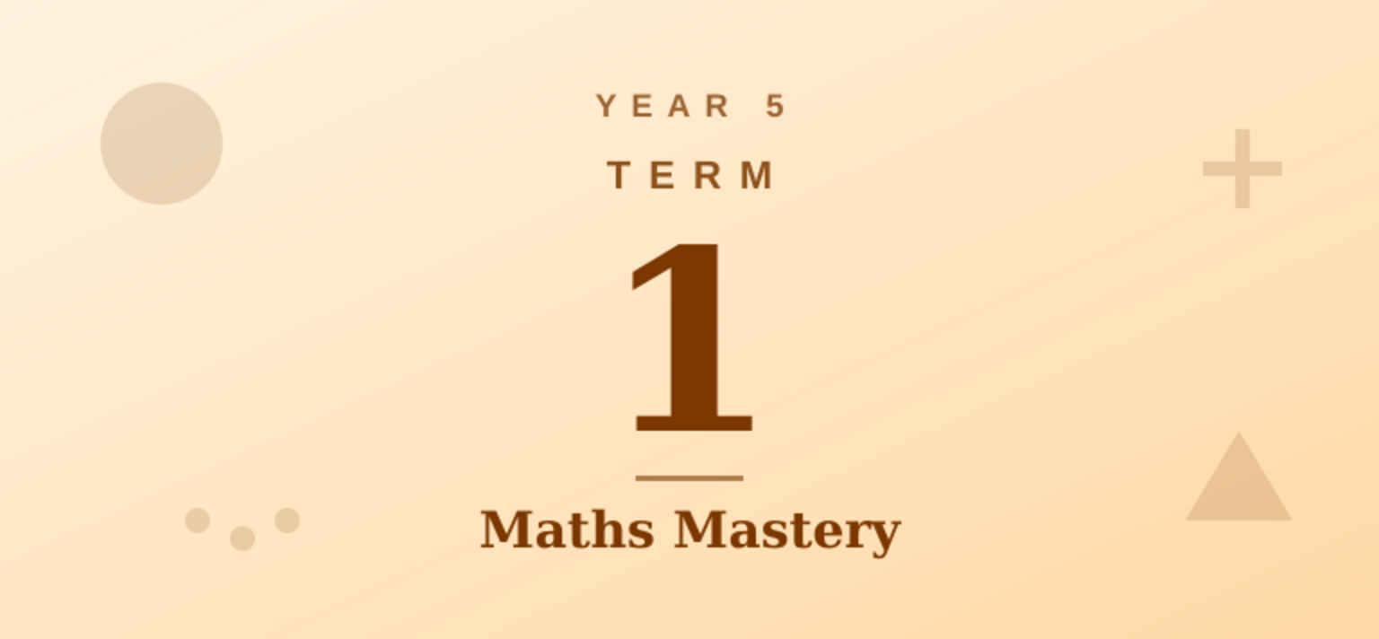 Year 5 Term 1