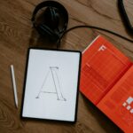 Calculator and maths problems on desk